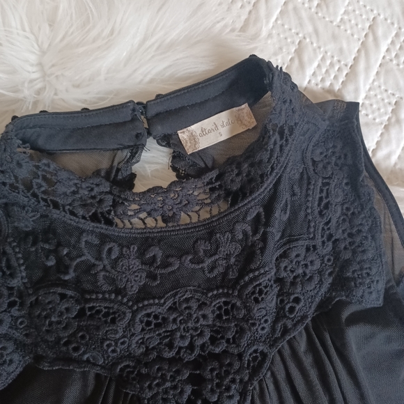 {Altar'd State} Black Lace-Trimmed Dress - Picture 3 of 5